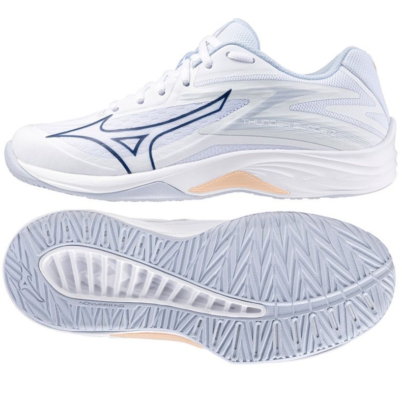Mizuno Thunder Blade Z V1GC237000 volleyball shoes white