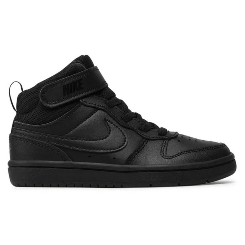 Nike Court Borough Mid 2 Jr CD7783-001 shoes black Nike Court Borough Mid 2 Jr CD7783-001 shoes black