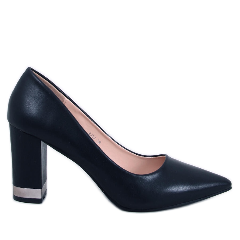 Tarai Black high heel pumps