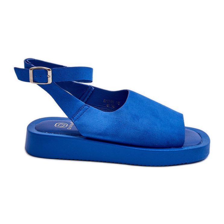 Comfortable Women's Platform Sandals, Blue Rubie Comfortable Women's Platform Sandals, Blue Rubie