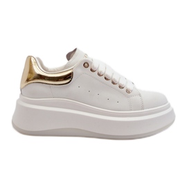 GOE Women's Leather Sneakers NN2N4031 White GOE Women's Leather Sneakers NN2N4031 White