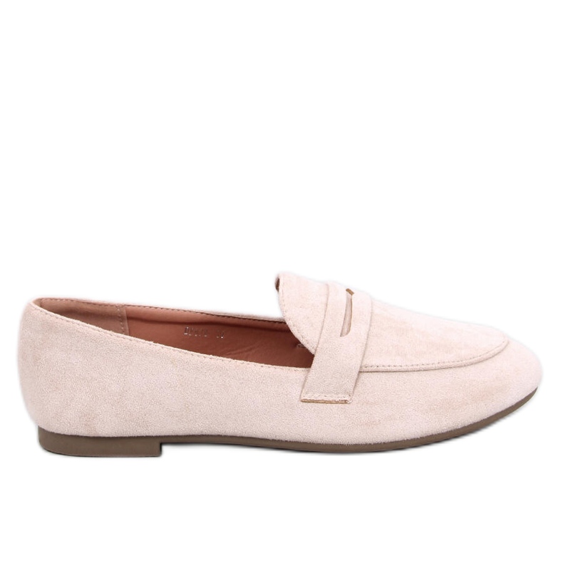 Nair Beige women's moccasins