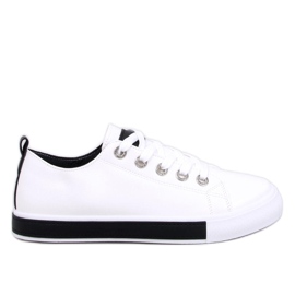 Rounds WHITE/BLACK women's sneakers