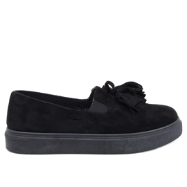 Krauss Black tassel loafers