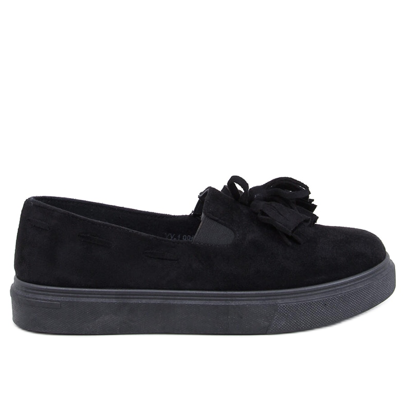 Krauss Black tassel loafers