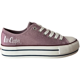 Lee Cooper LCW-24-31-2219LA shoes violet Lee Cooper LCW-24-31-2219LA shoes violet