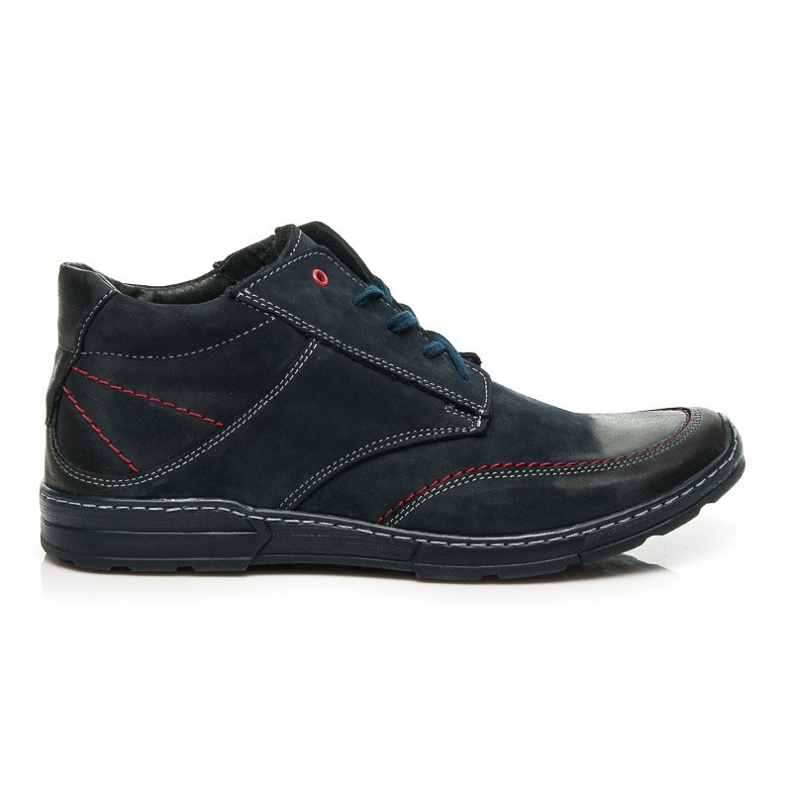 Lucca Men's leather footwear blue
