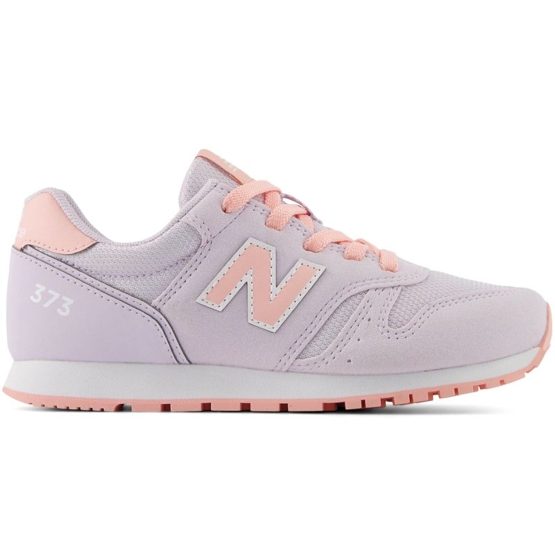 Grey pink new balance 373 online