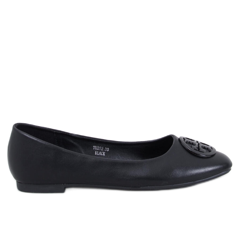 Elegant Irvina Black ballet flats