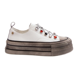 Women's Platform Sneakers GOE NN2N4054 White