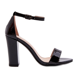Black Thakko High Heel Sandals