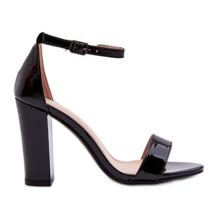 Black Thakko High Heel Sandals