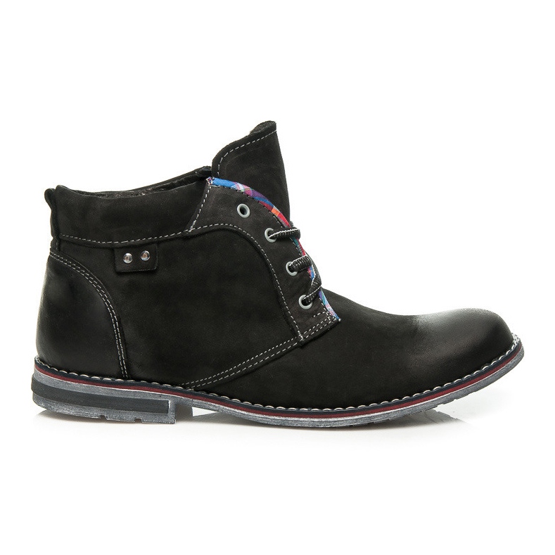 Lucca Lace-Up Men Shoes black