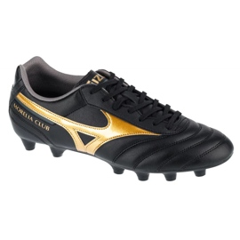 Mizuno Morelia Ii Club Fg M P1GA231650 football shoes black Mizuno Morelia Ii Club Fg M P1GA231650 football shoes black