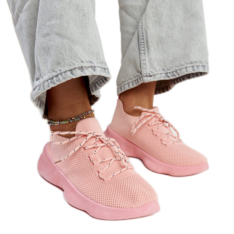 Pink Roshni sports sneakers Pink Roshni sports sneakers