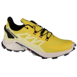 Salomon Supercross 4 running shoes 474611 yellow