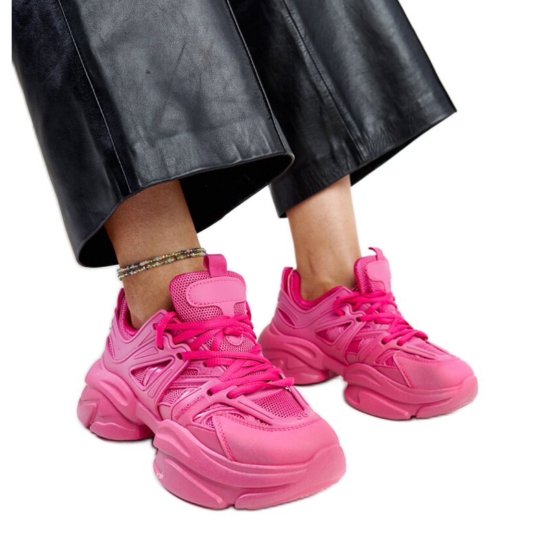 Dark pink Feaven sports sneakers Dark pink Feaven sports sneakers