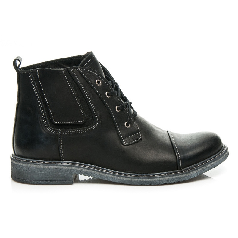 Leather shoes from Lucca black