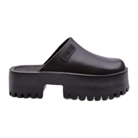 Women's Flip-Flops With a Massive Sole Big Star NN274014 Black Women's Flip-Flops With a Massive Sole Big Star NN274014 Black