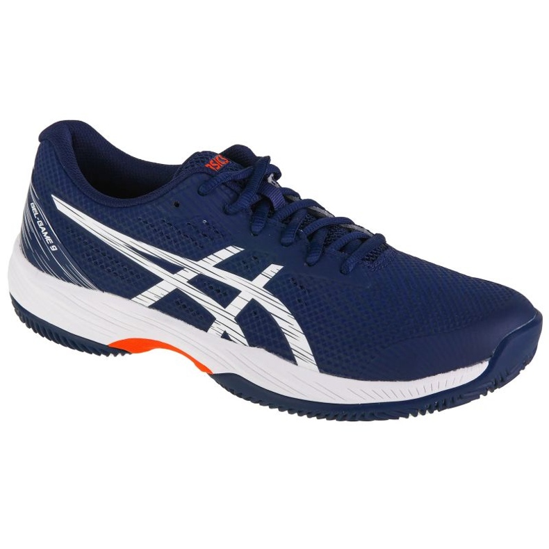 Asics Gel-Game 9 Clay/Oc M 1041A358-400 tennis shoes navy blue Asics Gel-Game 9 Clay/Oc M 1041A358-400 tennis shoes navy blue