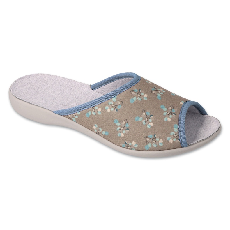 Befado women's pu slippers 254D155, gray patterned grey Befado women's pu slippers 254D155, gray patterned grey