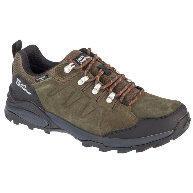 Jack Wolfskin Refugio Texapore Low M shoes 4049851-4287 green