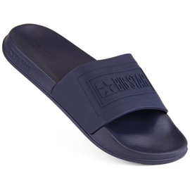 Big Star INT1985B flip-flops, navy blue