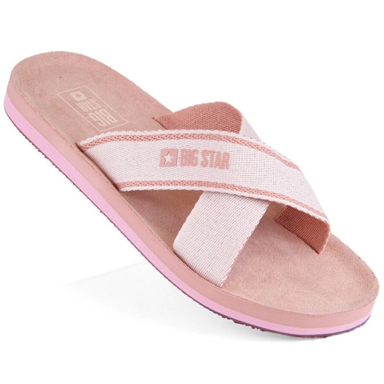 Big Star INT1988A pink flip-flops