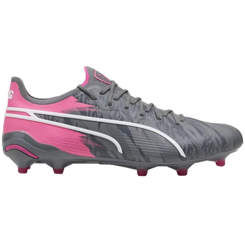 Puma King Ultimate Rush FG/AG 107824 01 football shoes grey
