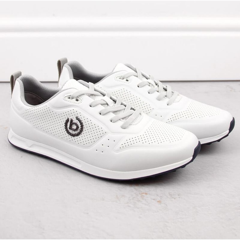 Bugatti INT1974 white sports shoes