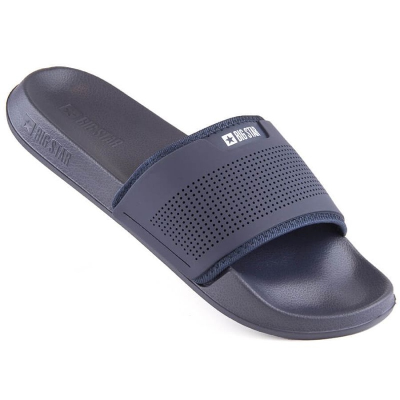 Big Star INT1966 sports flip-flops, navy blue