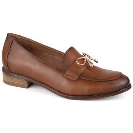 Low-heeled shoes Potocki W WOL223 brown