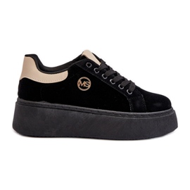 Women's Platform Sneakers Black Eshen