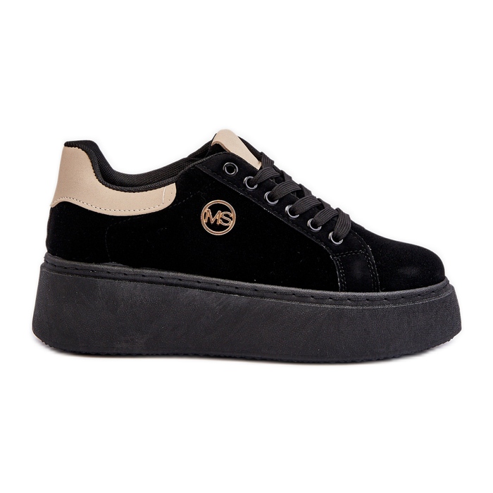Women's Platform Sneakers Black Eshen