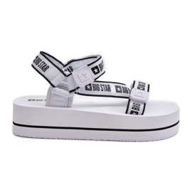 Big Star Women's Platform Sandals NN274A526 White