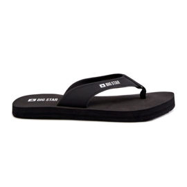 Lightweight women's foam flip-flops Big Star NN274A718 Black