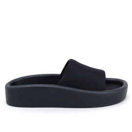Soft women's slippers Fontes Black