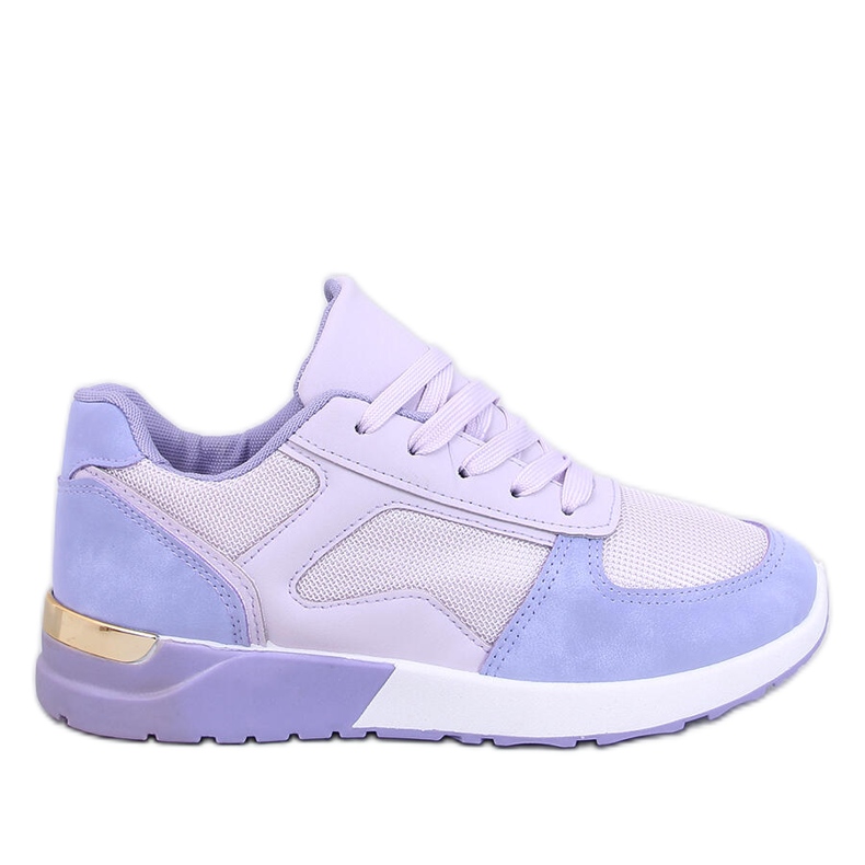 Light women's sneakers Doleh Purple violet