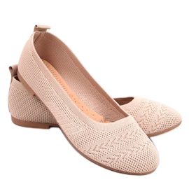 Newey Beige knitted ballet flats Newey Beige knitted ballet flats