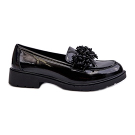 Women's Patent Loafers S.Barski HY369A Black Women's Patent Loafers S.Barski HY369A Black