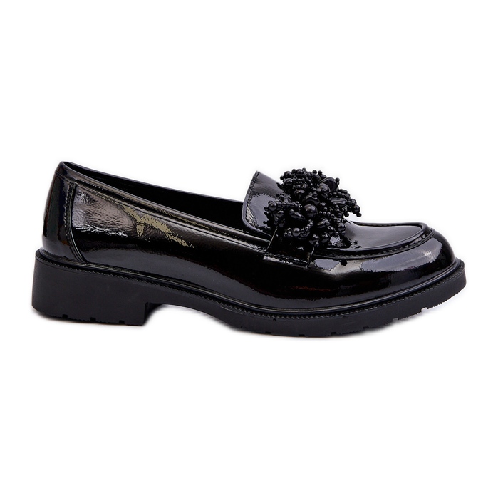 Women's Patent Loafers S.Barski HY369A Black