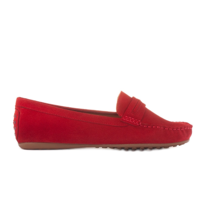 Marco Shoes Vigo moccasins red