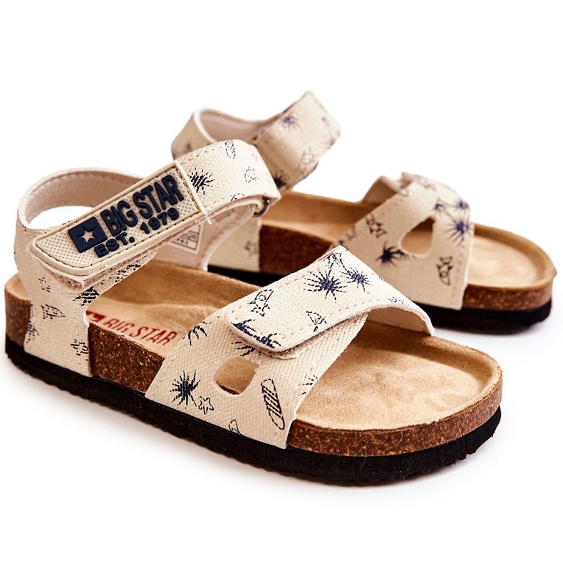 Children's sandals Big Star JJ374379 Beige white
