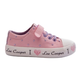 Girls' sneakers Lee Cooper LCW-24-02-2160 Pink