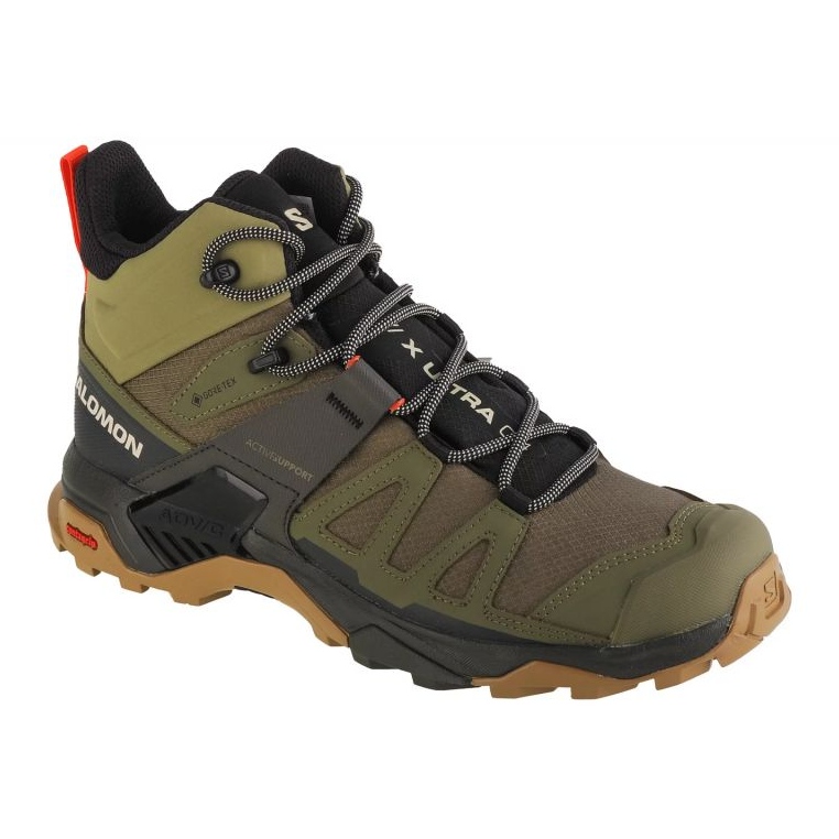 Salomon X Ultra 4 Mid Gtx M 417398 shoes green Salomon X Ultra 4 Mid Gtx M 417398 shoes green