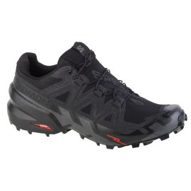 Salomon Speedcross 6 Wide M 417440 running shoes black Salomon Speedcross 6 Wide M 417440 running shoes black
