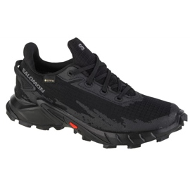 Salomon Alphacross 4 Gtx W 470641 running shoes black Salomon Alphacross 4 Gtx W 470641 running shoes black