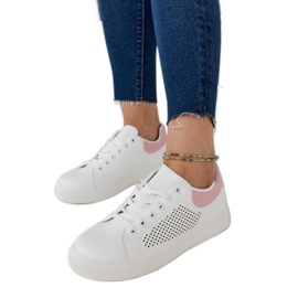 White openwork Semhar sneakers White openwork Semhar sneakers