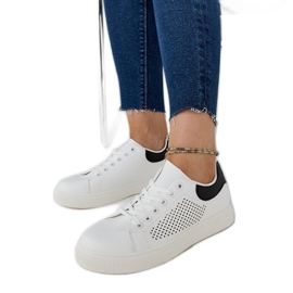White openwork Semhar sneakers