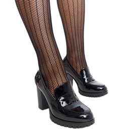 Black patent pumps with a high heel Licoletta Black patent pumps with a high heel Licoletta